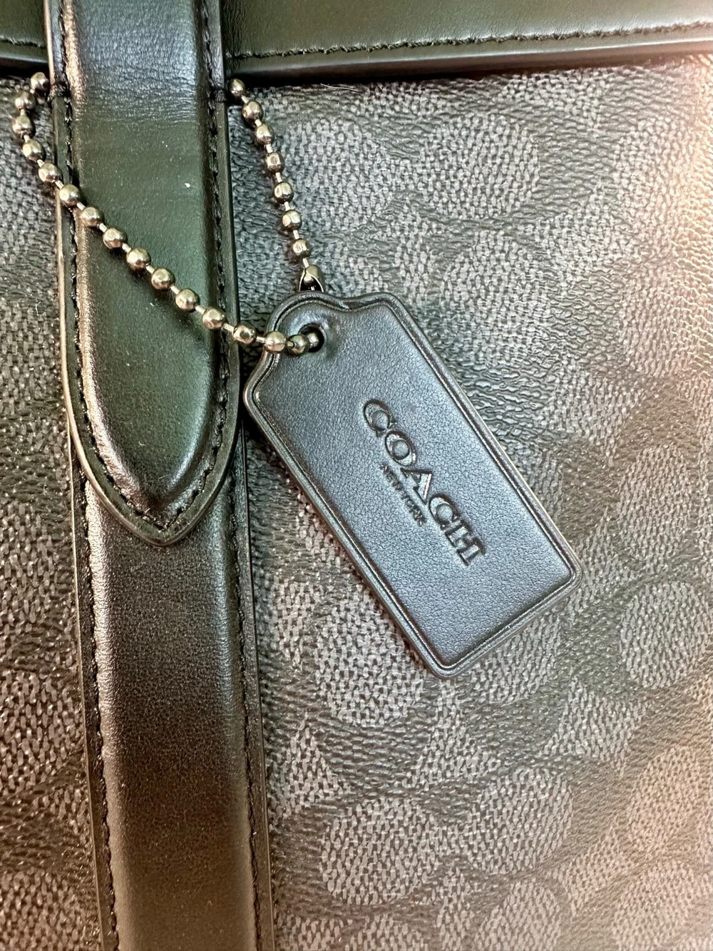 Coach Metropolitan Portfolio Briefcase in Signature Canvas Style No. 39775